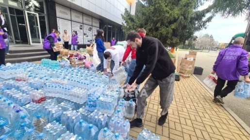 Очередной гуманитарный конвой отправили из краевого центра жителям пострадавшего от наводнения Дагестана