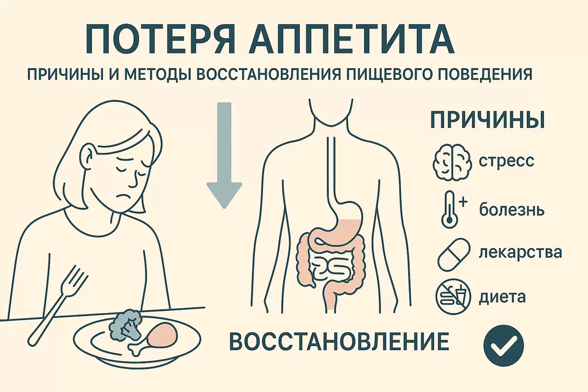 Когда потеря аппетита сигнализирует о проблемах со здоровьем