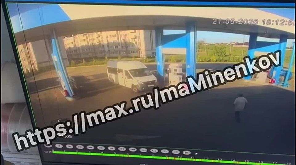 Газовый баллон рванул на АЗС в Невинномысске