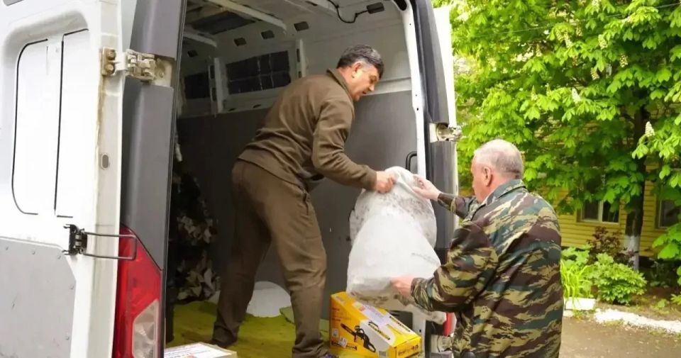 Очередной гуманитарный груз для бойцов СВО направили из Арзгирского округа