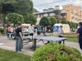 На спортивной площадке весь день была активная программа