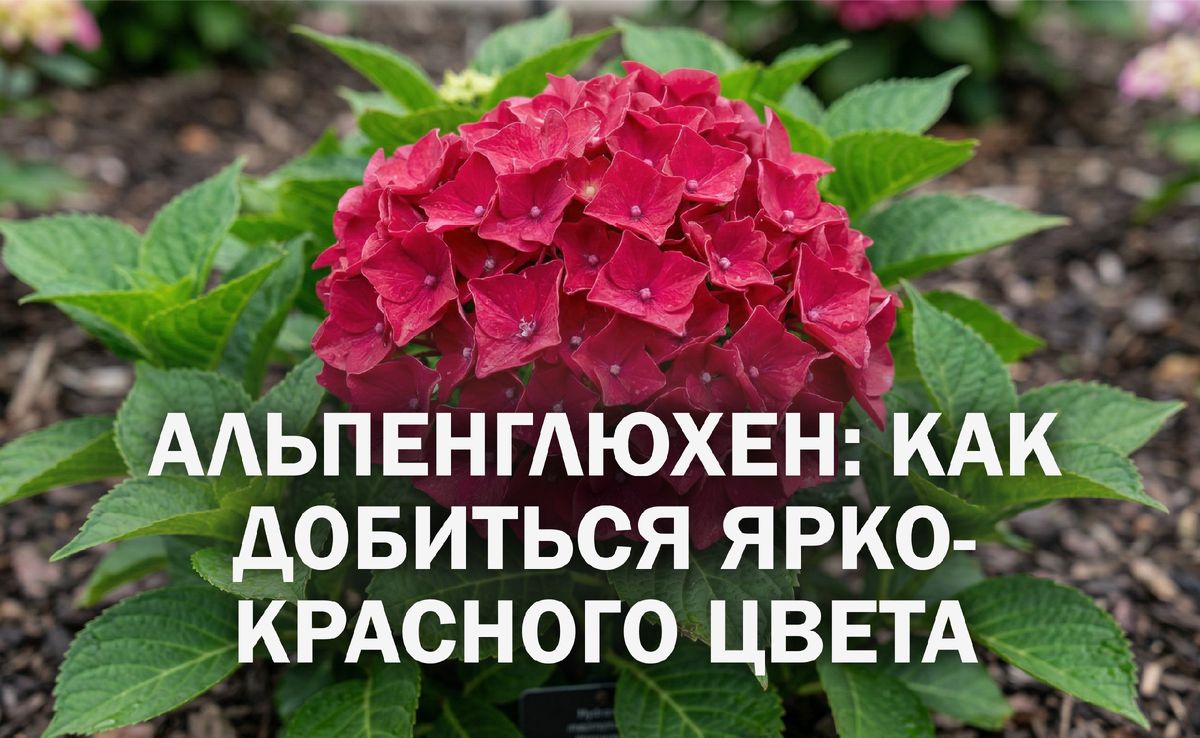 Почему гортензия Альпенглюхен не краснеет: советы по уходу