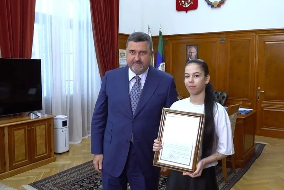 В Дагестане студентка спасла первоклассника от утопления