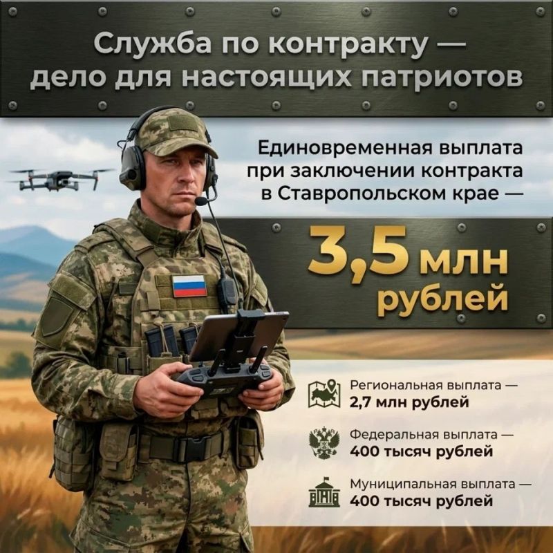 Служба по контракту — возможность доблестно защищать свою Родину