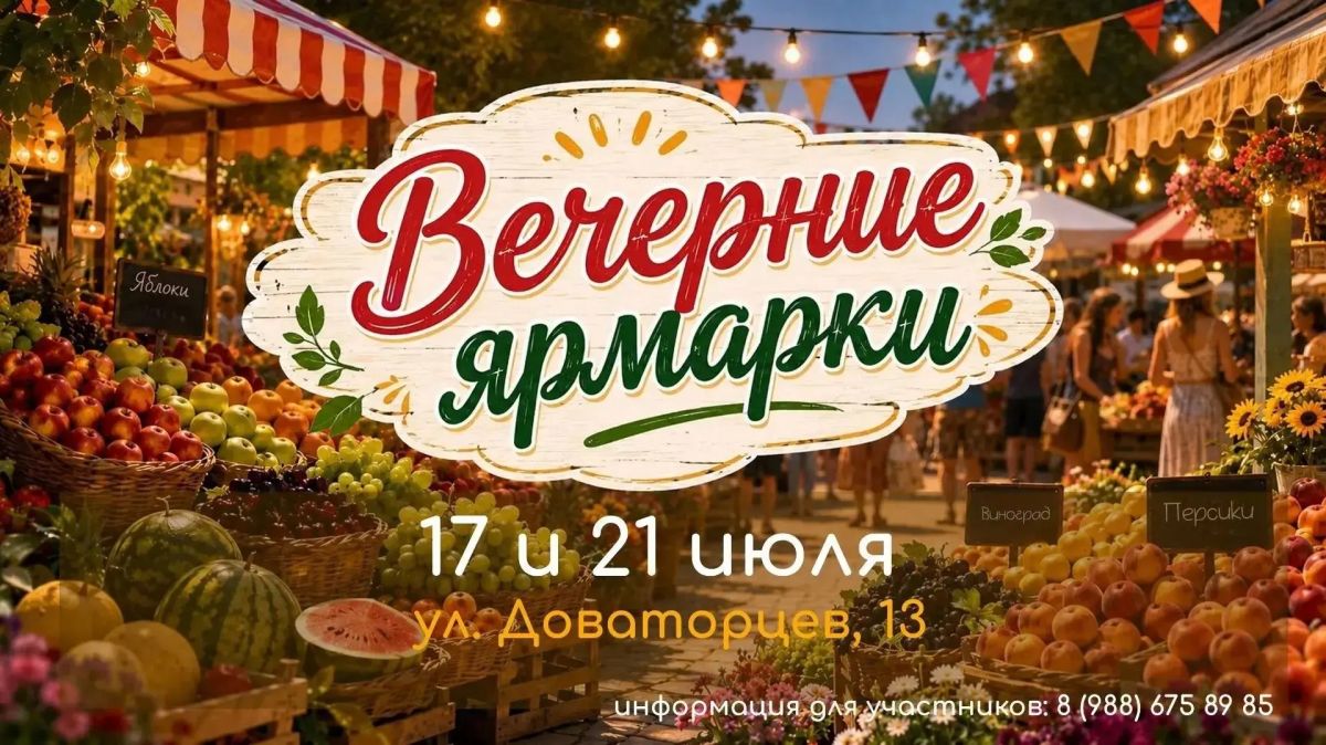 Две июльские ярмарки выходного дня ждут жителей Ставрополя в эти выходные Две июльские ярмарки выходного дня ждут жителей Ставрополя в эти выходные