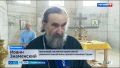 В Кисловодске в строящемся храме святой Нины прошла первая литургия