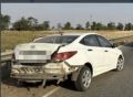 На Ставрополье автомобилистка врезалась в дорожный отбойник