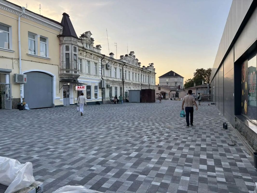 В Ставрополе продолжается благоустройство пешеходной зоны на улице Шаумяна В Ставрополе продолжается благоустройство пешеходной зоны на улице Шаумяна
