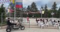 Уютный кинотеатр под открытым небом в Комсомольском парке