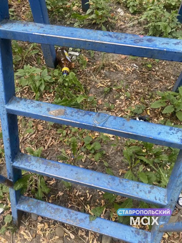 До/после: детскую площадку привели в порядок на улице Ленина в Ставрополе До/после: детскую площадку привели в порядок на улице Ленина в Ставрополе