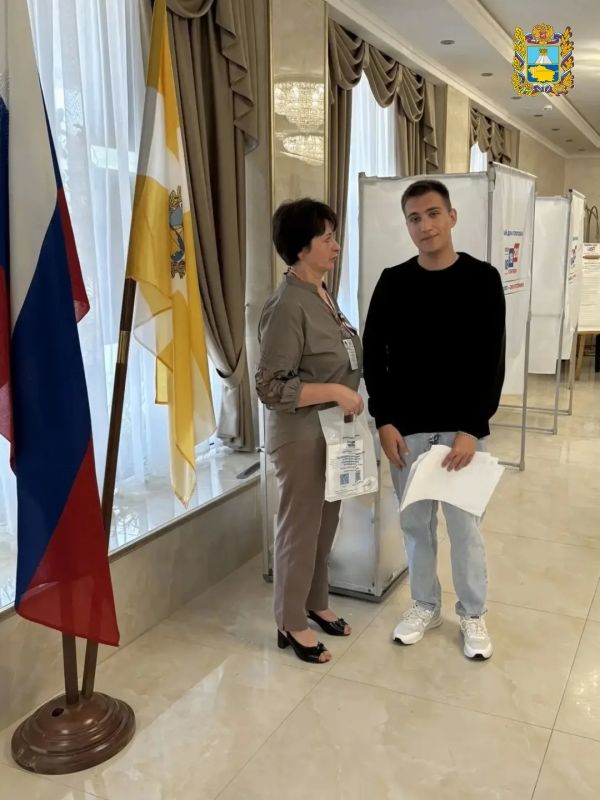 Молодежь Ставрополья активно голосует Молодежь Ставрополья активно голосует