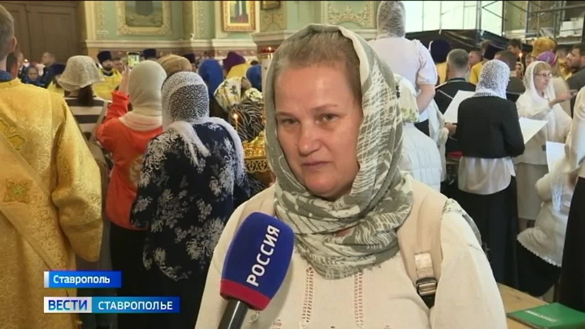 На Ставрополье привезли великую святыню