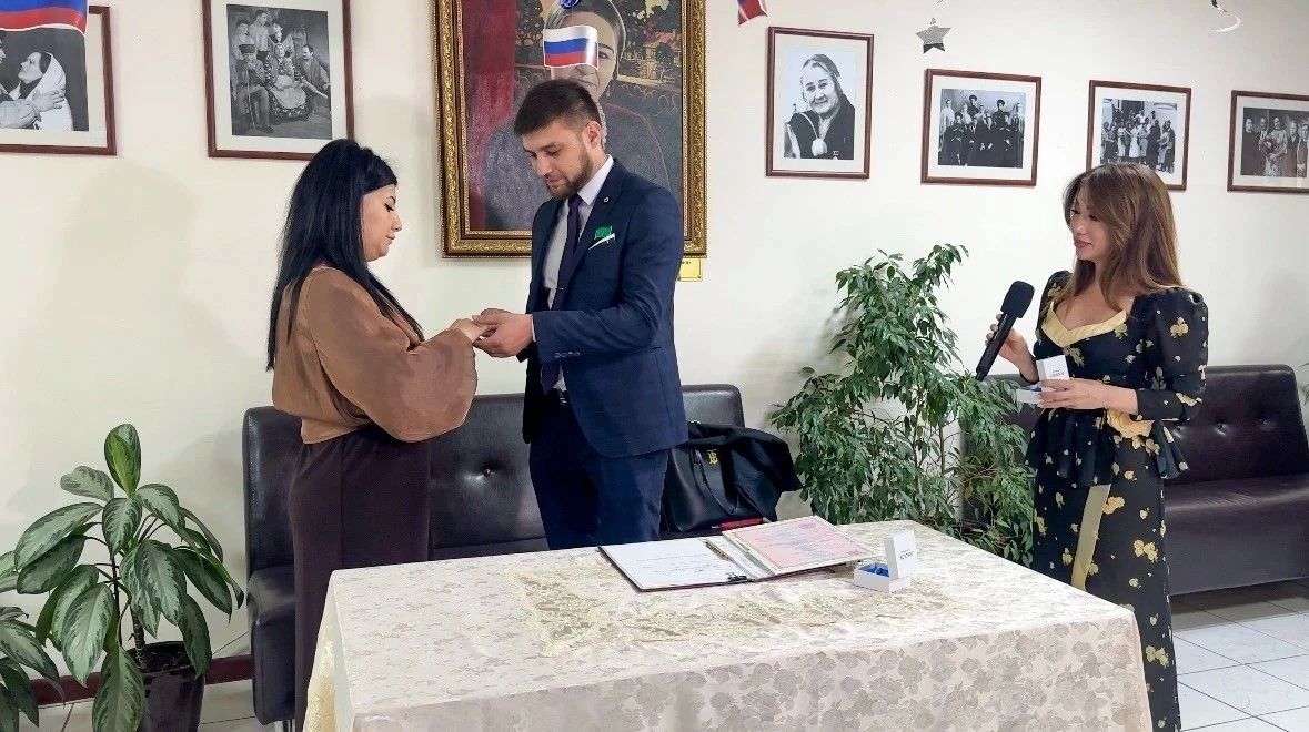 В Кабардино-Балкарской республике молодые люди заключили брак на третий день выборов.