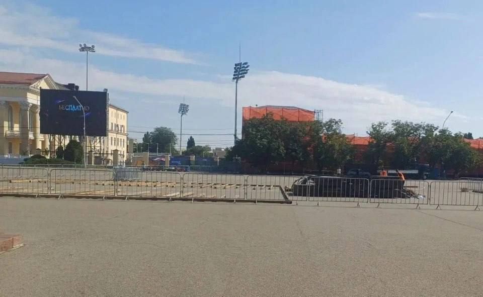 Каток в центре Ставрополя начнет принимать гостей в конце ноября