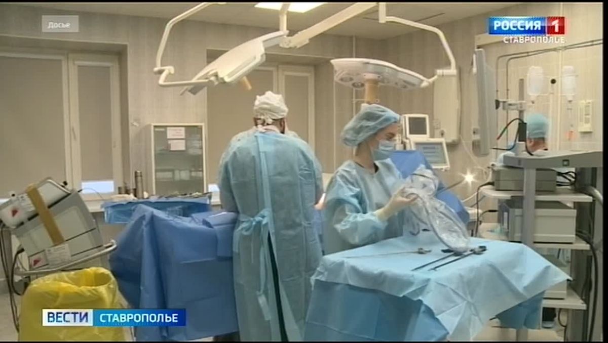 Больше семи тысяч высокотехнологичных медицинских операций провели на Ставрополье с начала этого года