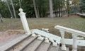 На Старом озере в Кисловодске разрушены малые архитектурные формы
