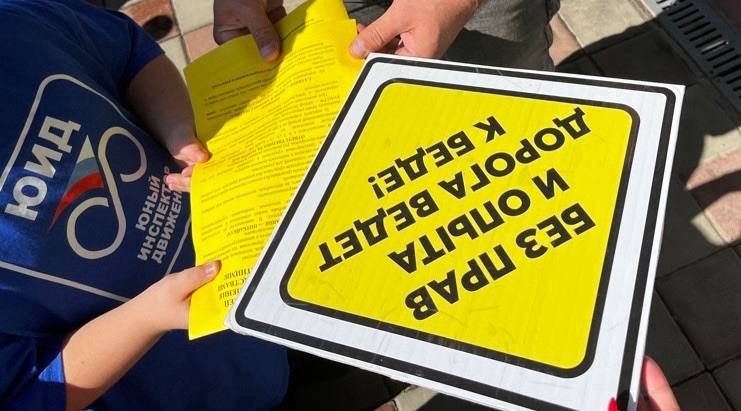 Юные инспекторы движения Новоалександровска выступили за безопасность на дорогах Юные инспекторы движения Новоалександровска выступили за безопасность на дорогах