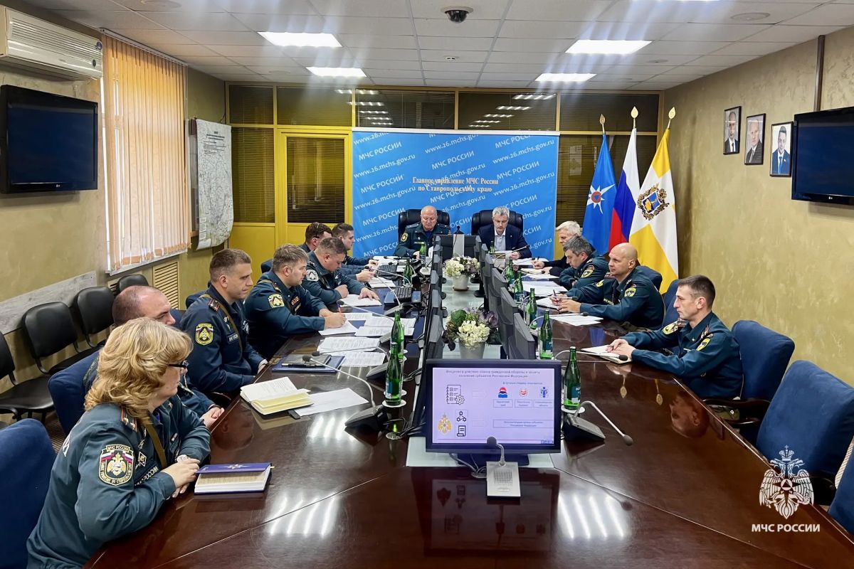 На Ставрополье подвели итоги второго этапа Всероссийской штабной тренировки по гражданской обороне На Ставрополье подвели итоги второго этапа Всероссийской штабной тренировки по гражданской обороне