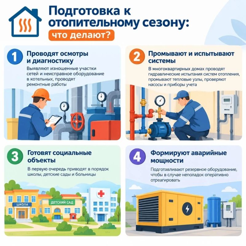 Подготовка к отопительному сезону на Ставрополье выходит на финишную прямую