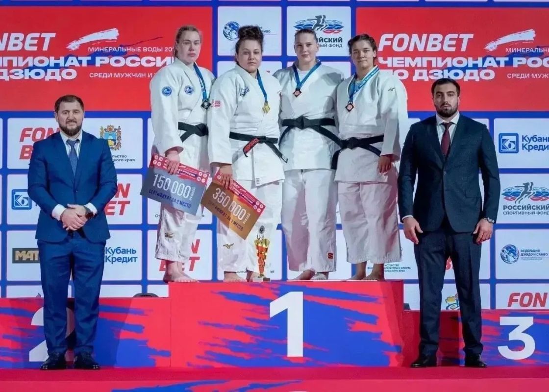 Ставропольские дзюдоисты взяли две медали в первый день чемпионата России