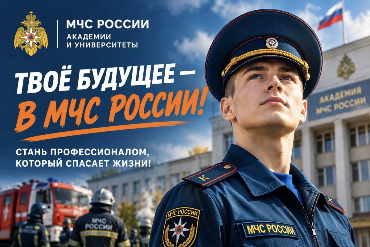 Получи профессию мечты. Сотрудник МЧС России - это не просто работа, это ежедневный подвиг, сила духа и умение оставаться спокойным там, где другие теряют голову