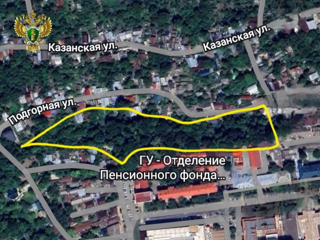 Прокуратура потребовала от муниципалитета принять меры по предотвращению оползня в Ставрополе