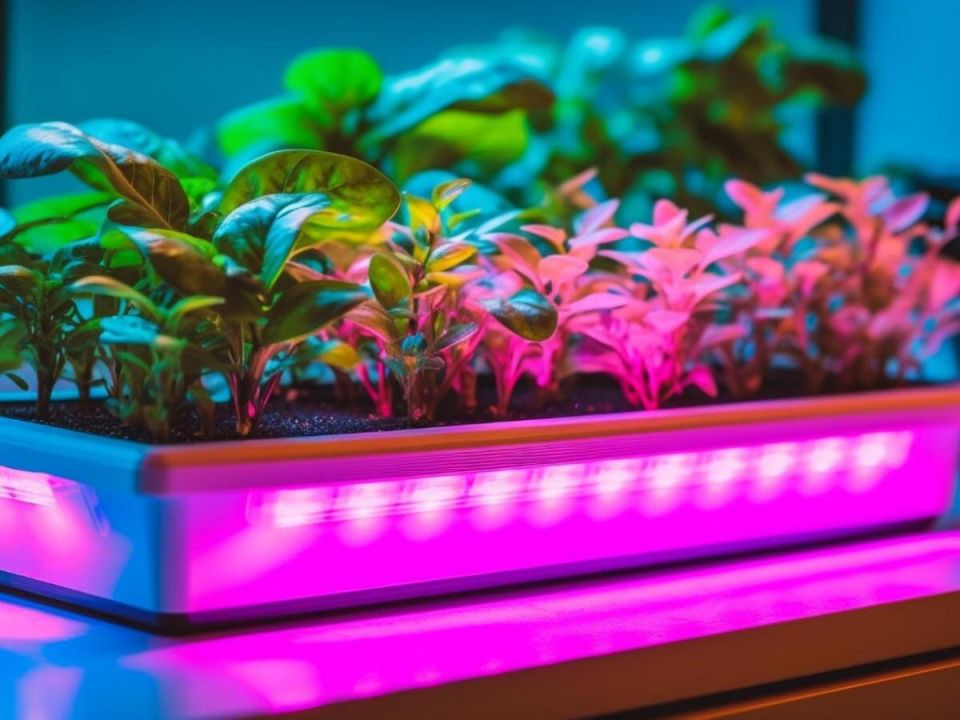 Как фитолампы спасают весеннюю рассаду от вытягивания