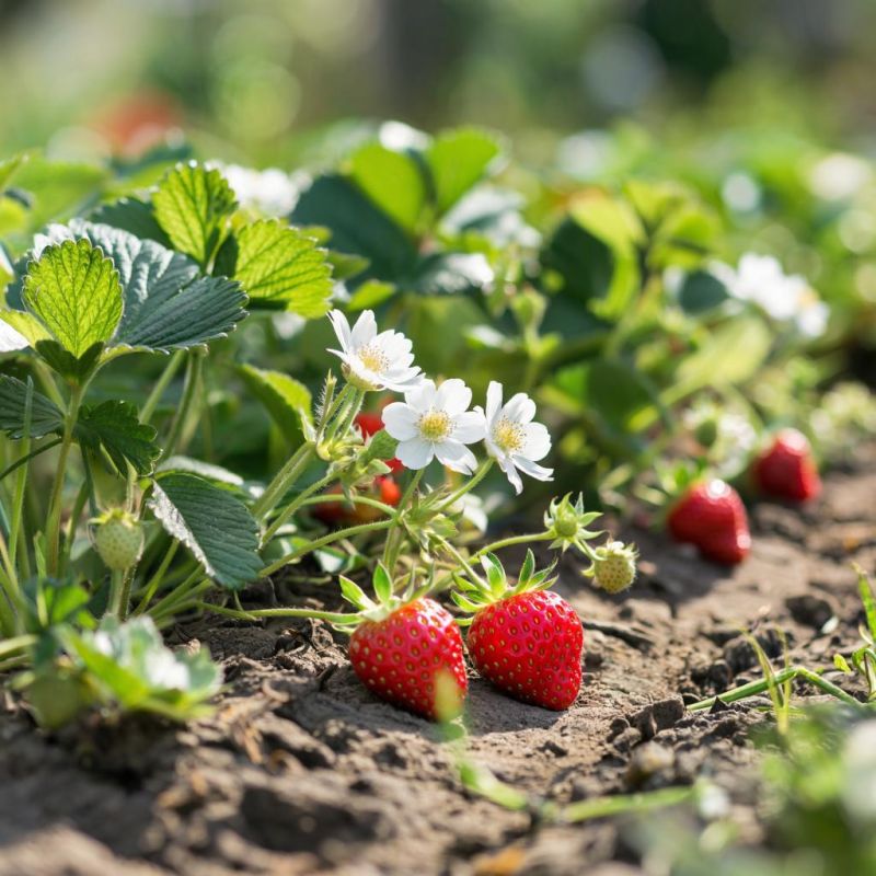 Почему листья клубники краснеют: разбираемся в причинах и решениях