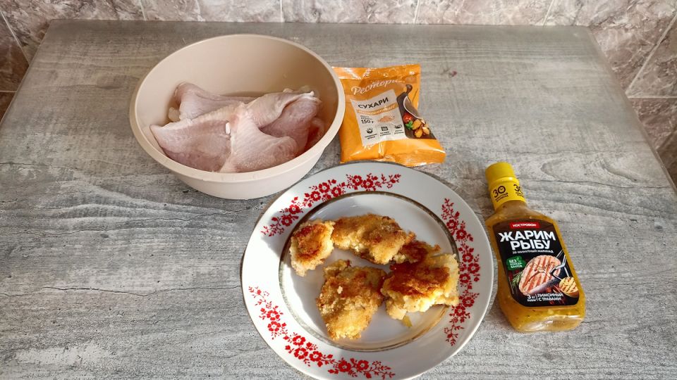 Как приготовить хрустящее филе пангасиуса с лимонным маринадом