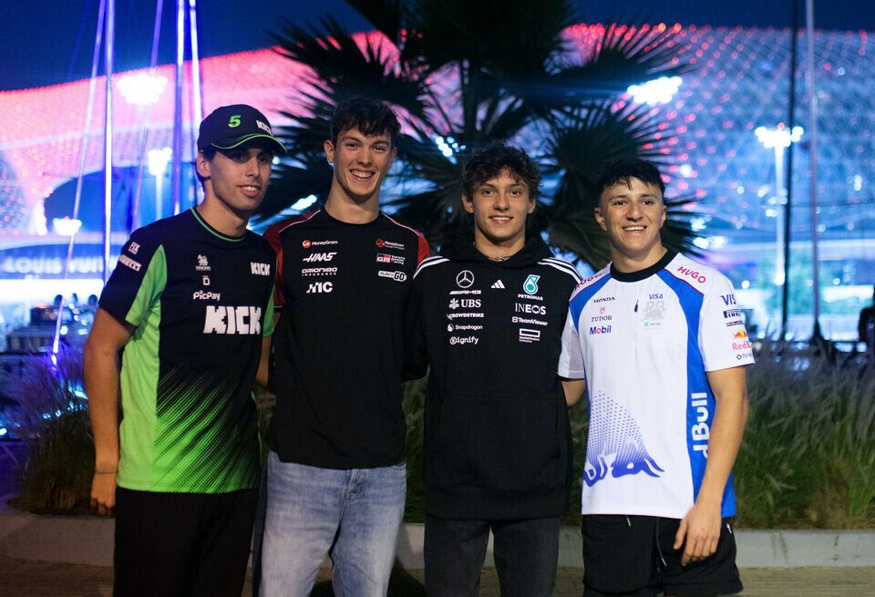 Средний возраст пилотов команды F2 переваливает за грань привычного состава Ф1