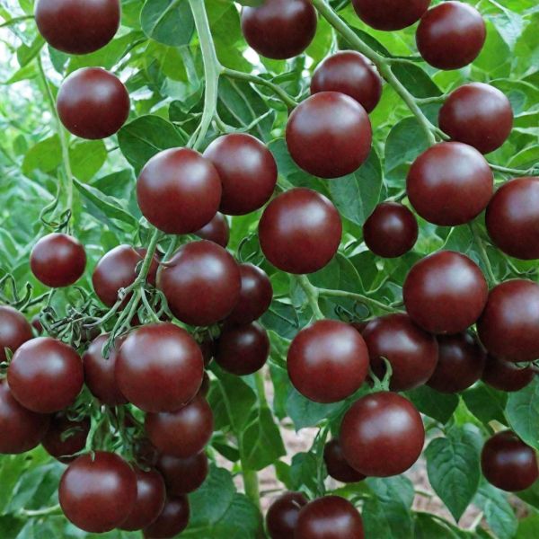 Томат Вишня черная: экзотика на вашем столе